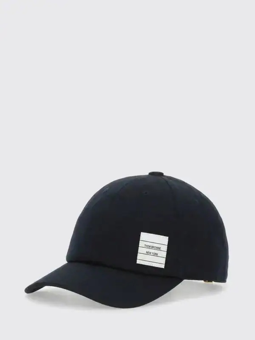 Thom Browne Twill Classic 6-Panel Baseball Cap Navy sz L